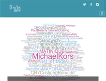 Tablet Screenshot of profileshow.ca